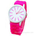 Hot Geneva Ladies Beautiful Silicone Watches